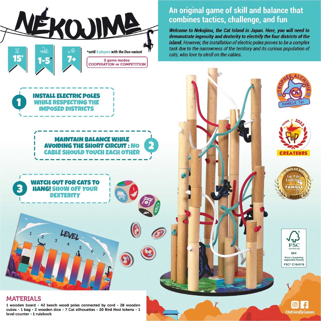 Nekojima Cover Rear