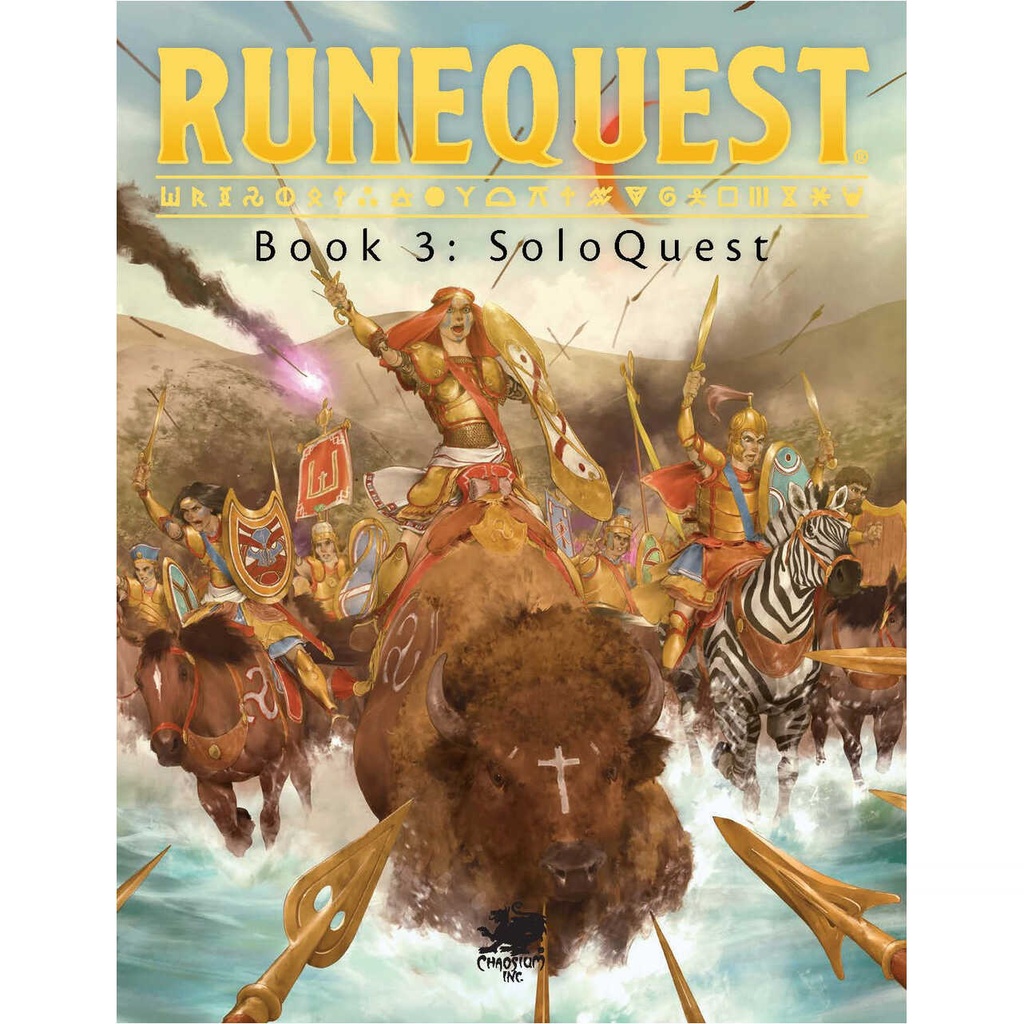 RuneQuest Starter Set Component Book 3