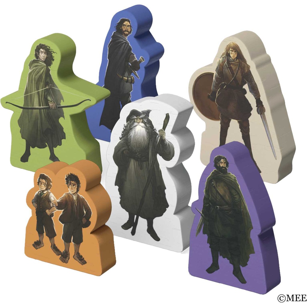 The Lord of the Rings: Fate of the Fellowship Meeples
