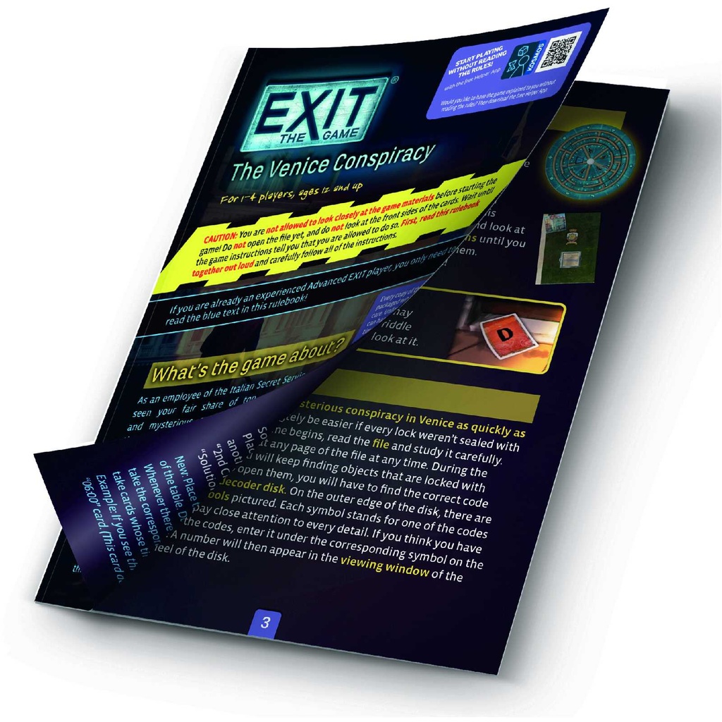 EXIT: The Venice Conspiracy Manual