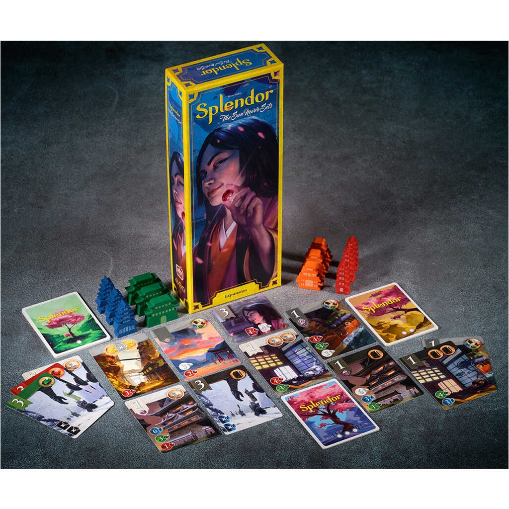 Splendor: The Sun Never Sets Components