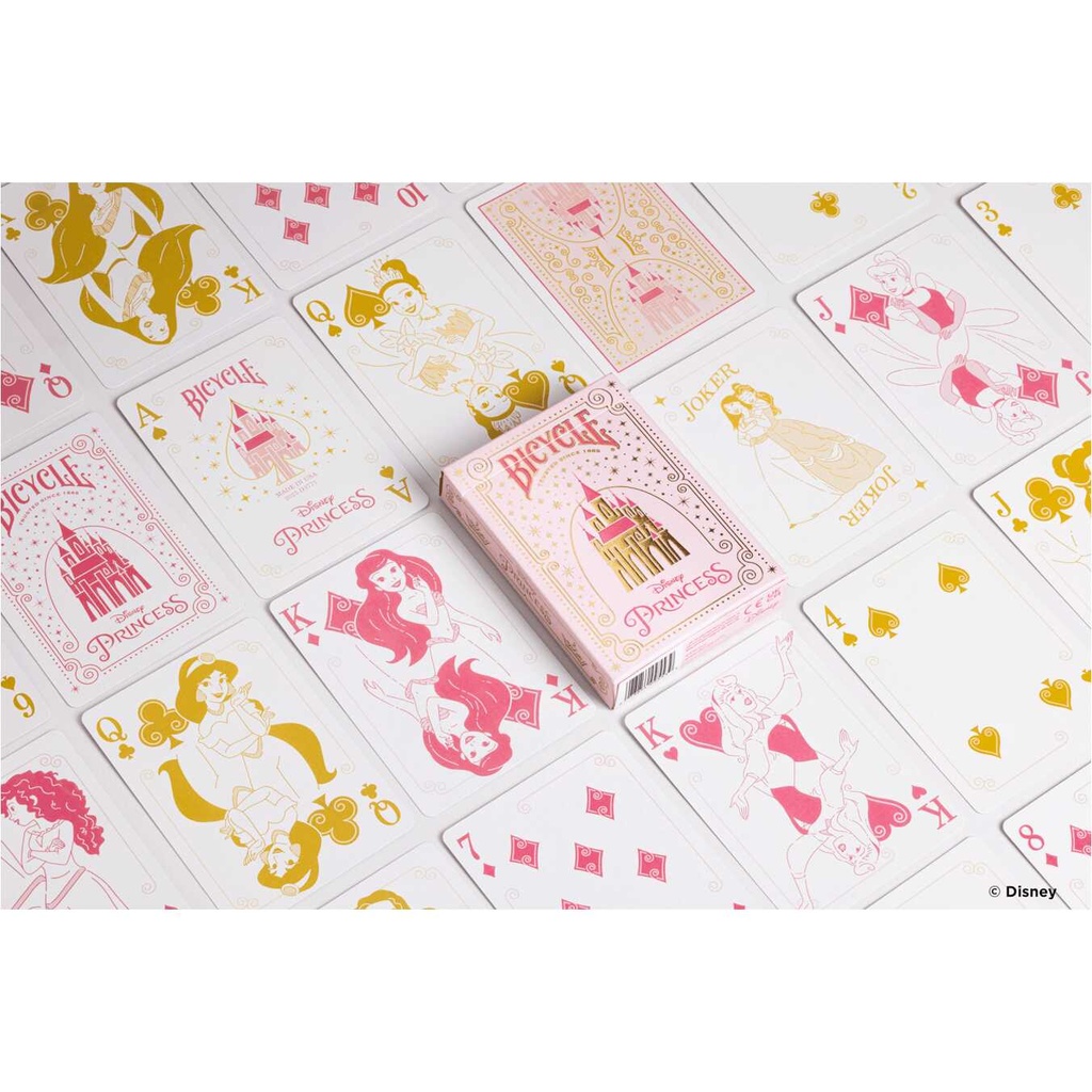 Bicycle Playing Cards: Disney Princess - Pink Components