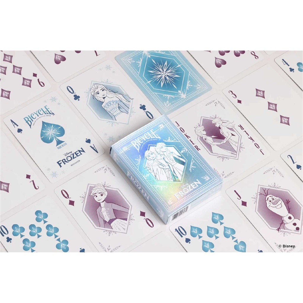Bicycle Playing Cards: Disney Frozen Components