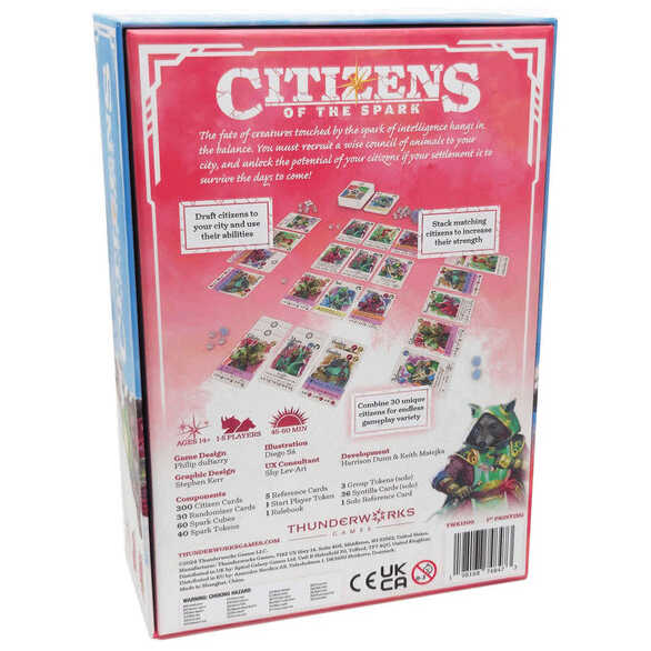 Citizens of the Spark Box Rear