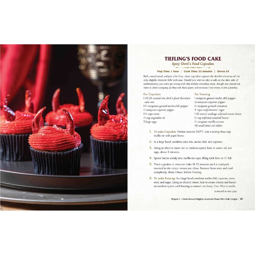 Dungeonmeister Cookbook Sample Page