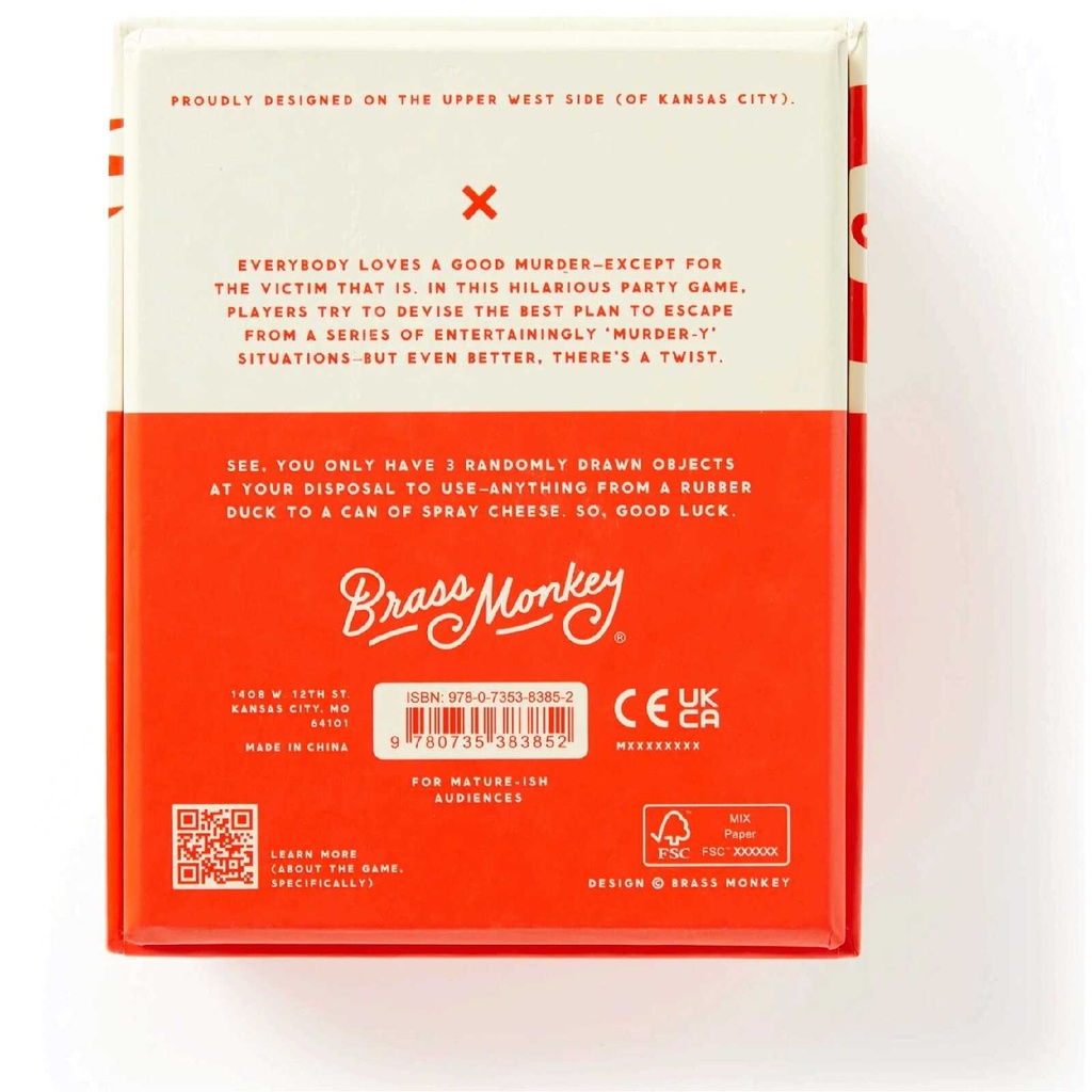 Not Today, Murder Box Rear