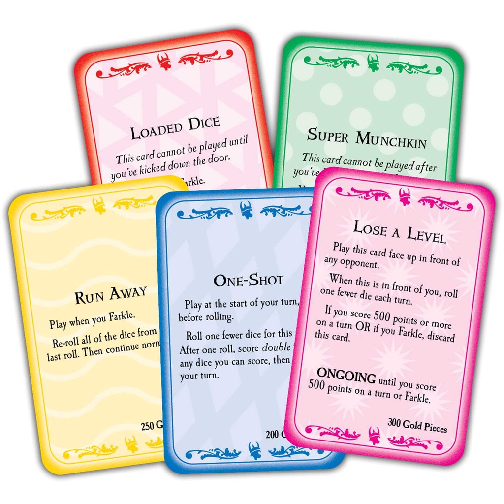 Muchkin Farkle Cards