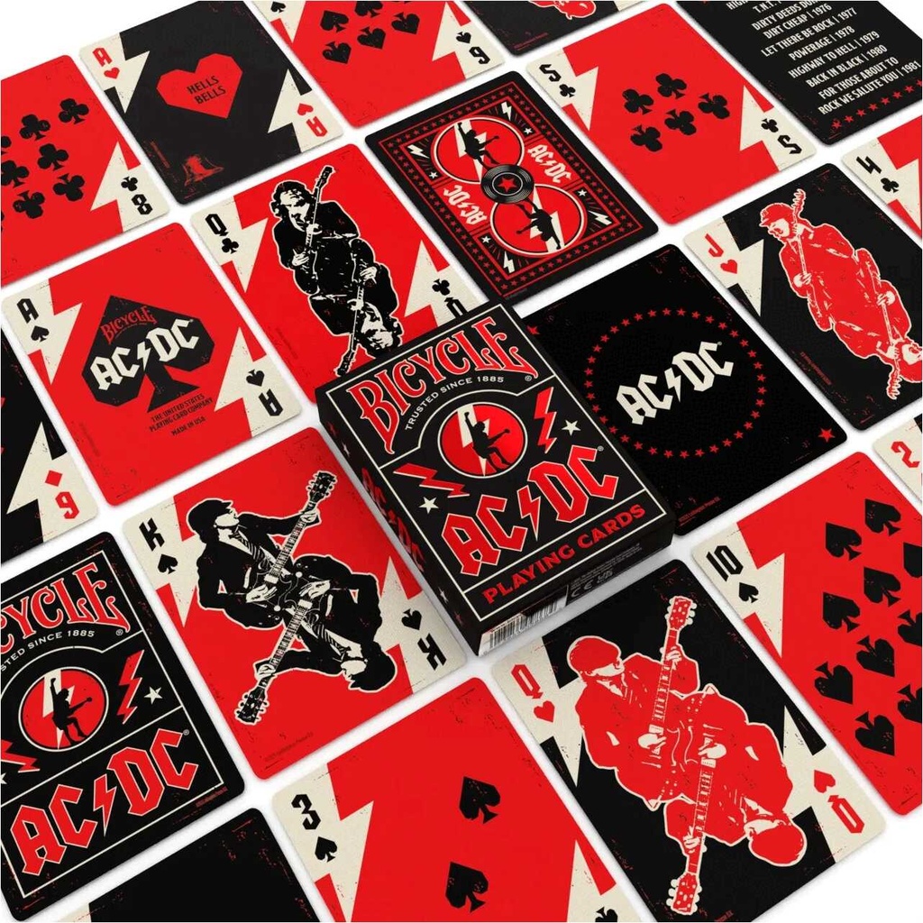 Bicycle Playing Cards: AC/DC Components