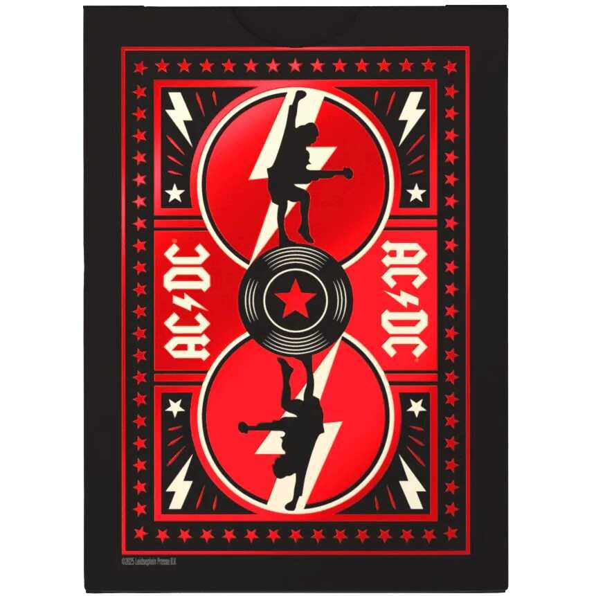 Bicycle Playing Cards: AC/DC Cover Rear