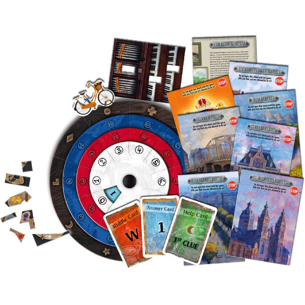 EXIT: The Hunt through Amsterdam Components