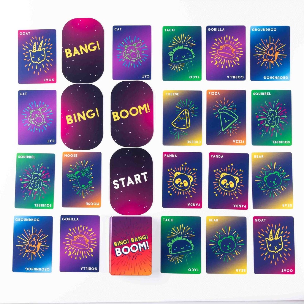 Bing Bang Boom Cards
