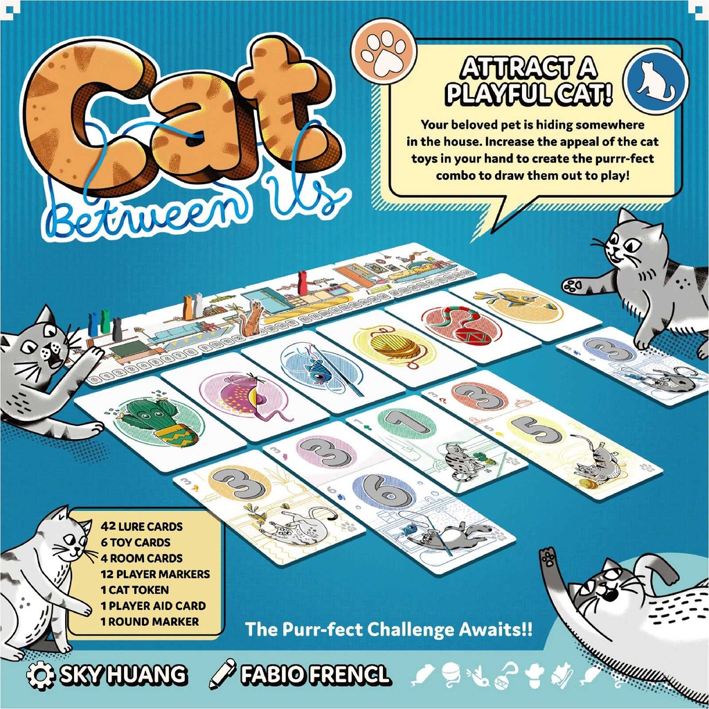 Cat Between Us Cover Rear