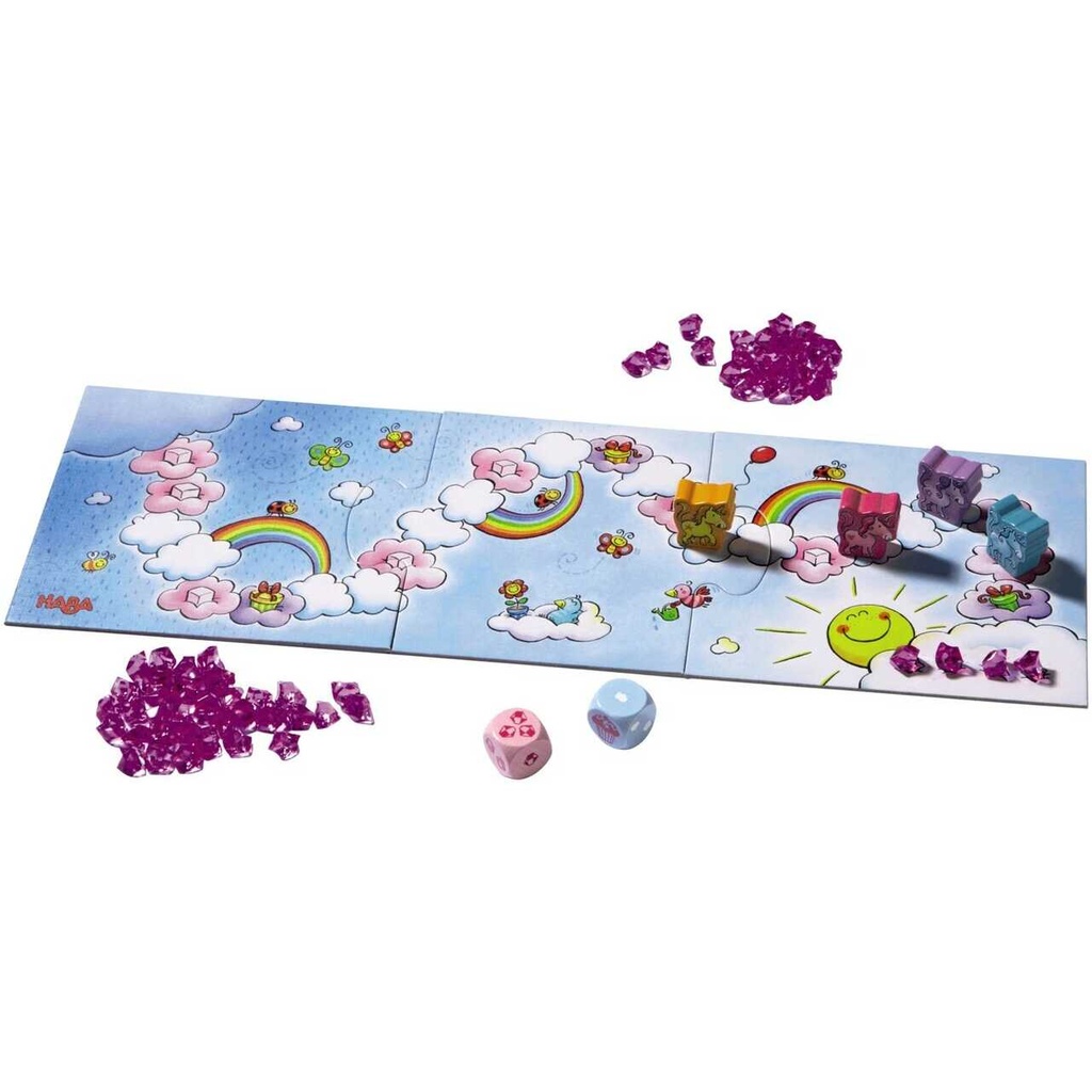 Unicorn Glitterluck - Cloud Crystals Setup In Play