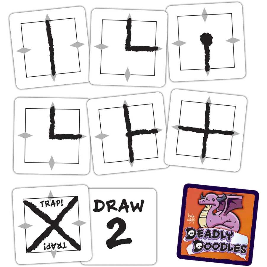Deadly Doodles Cards