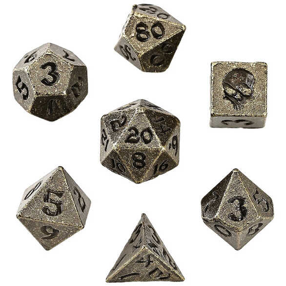Hymgho: 7-Set Unseelie Mini Metal: Ancient Bronze Components