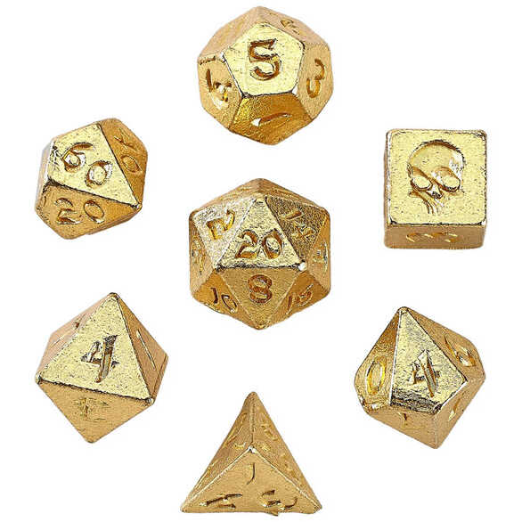 Hymgho: 7-Set Unseelie Mini Metal: Gold Components