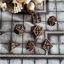 Forged - Reaper's Confine Bronze Metal RPG 7 Dice Set