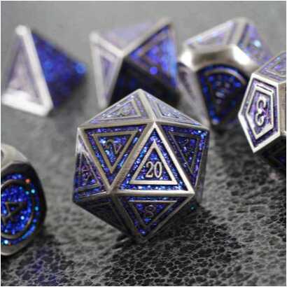 Forged - Star Core Metal RPG 7 Dice Set