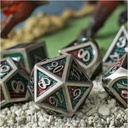 Forged - Vengeful Dragon Metal RPG 7 Dice Set