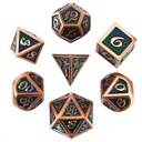 Forged - Dragon Envy Metal RPG 7 Dice Set