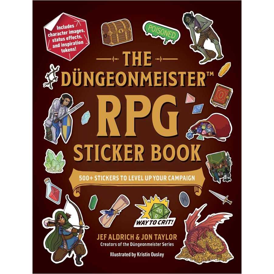 Dungeonmeister RPG Sticker Book