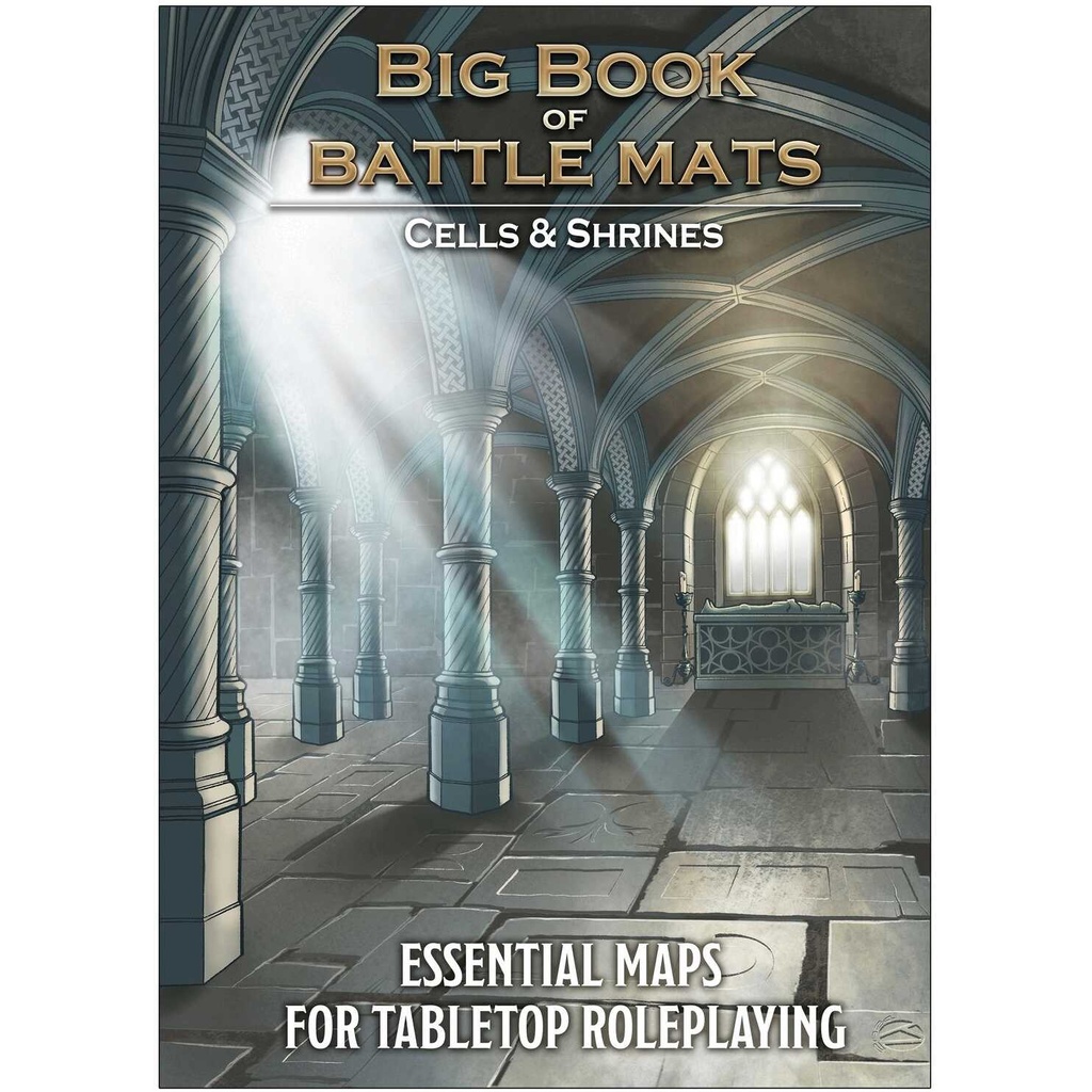 Battle Mats: Big Book of Battle Mats: Cells & Shrines