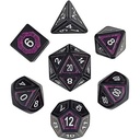 Forged - Dark Magik Metal RPG 7 Dice Set