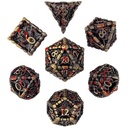 Forged - Reaper's Confine Bronze Metal RPG 7 Dice Set