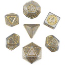 Forged - Solar Flare Metal RPG 7 Dice Set