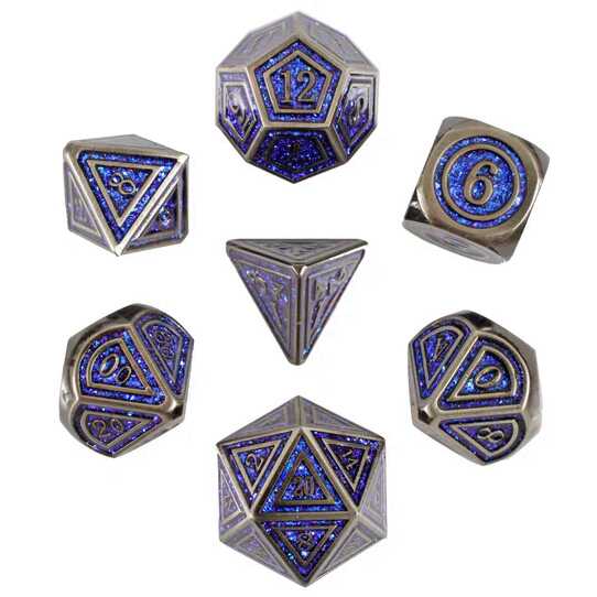 Forged - Star Core Metal RPG 7 Dice Set
