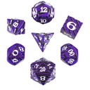 Forged - Dark Matter Metal RPG 7 Dice Set
