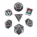 Forged - Vengeful Dragon Metal RPG 7 Dice Set