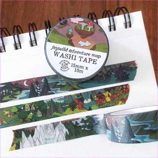 [FAIRE_SBT_WASFA] Fantasy Adventure Washi Tape