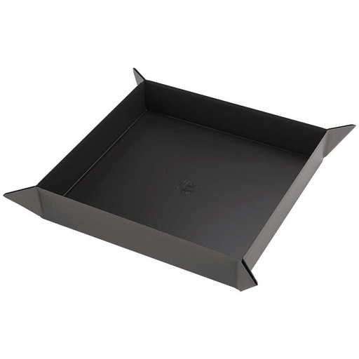 [GG_S60046ML] Dice Tray: Square: Black/Gray