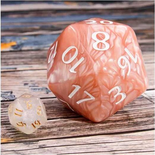 [FOM_5113] Foam Brain - 55mm Titan D20 - Beige Pearl