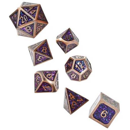 [FORGE_WITCHERY7] Forged - Witchery Metal RPG 7 Dice Set