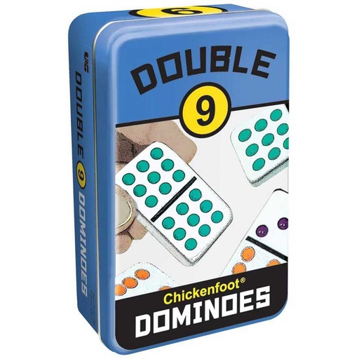 [UNV_55402] Dominoes: Double 9 Chickenfoot