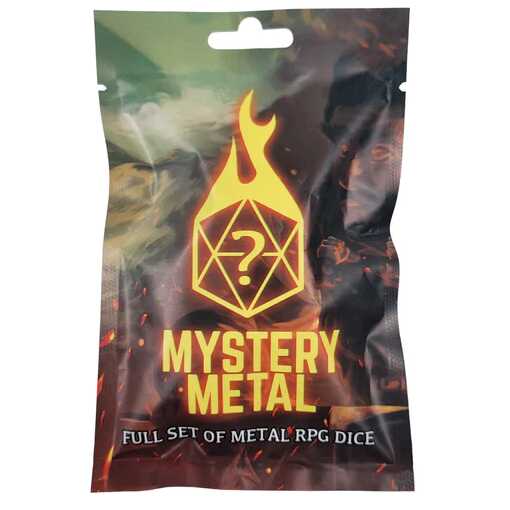 [FORGE_FG-DC-MYSTERY7] Forged - Mystery Metal RPG 7 Dice Set