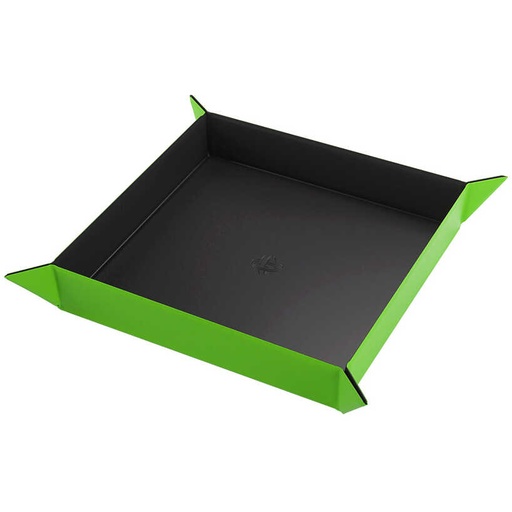 [GG_S60048ML] Dice Tray: Square: Black/Green