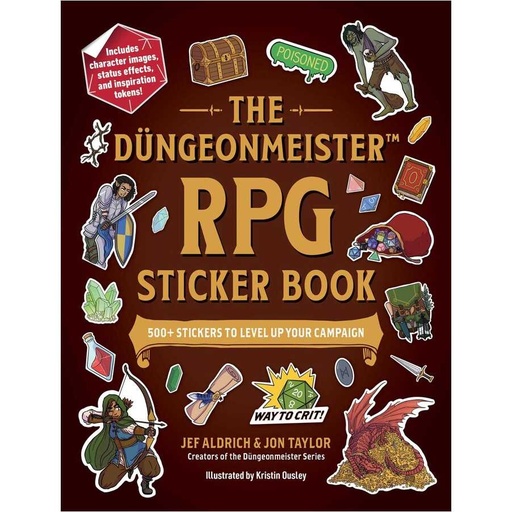 [ADAMS_23550] Dungeonmeister RPG Sticker Book