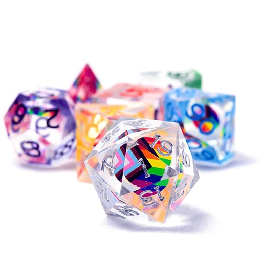 [SDZ_200001] D&D: Progress Pride Dice Set