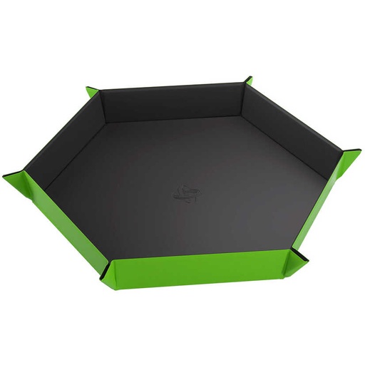 [GG_S60060ML] Dice Tray: Hex: Black/Green