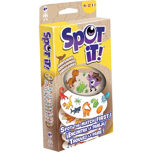 [ZYGOM_SPR013ML] Spot It: Dinosaurs (Eco Blister)