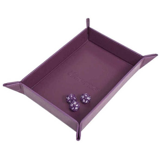 [ULP_16489] Dice Tray: Vivid Magnetic Foldable - Plum