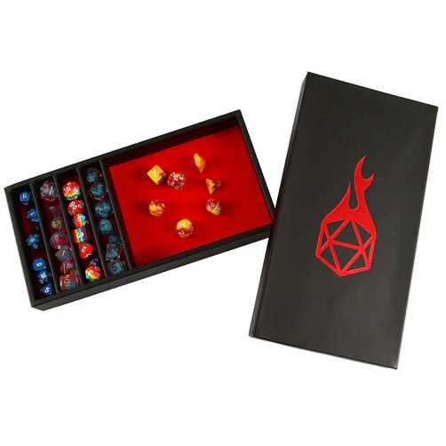 [FORGE_DC-BTL-PIT-RED] Forged - Battle Pit Dice Tray - Red