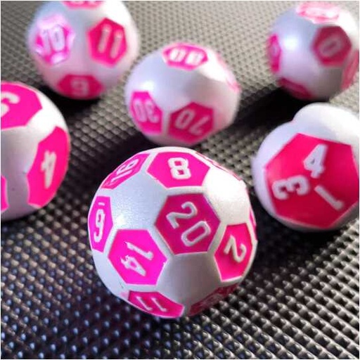 [FORGE_FG-DC-DIVAS-MECH7] Forged - Diva's Mech Metal RPG 7 Dice Set