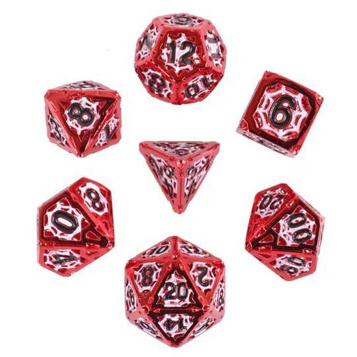 [FORGE_SPIDER-SENSE7] Forged - Spider Sense Metal RPG 7 Dice Set
