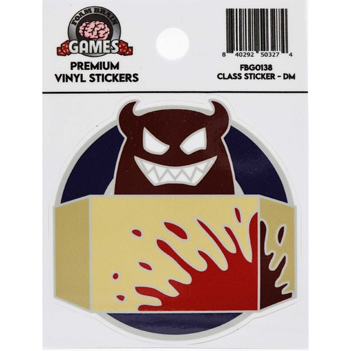 [FOM_0138] Foam Brain - Class Sticker: Dungeon Master