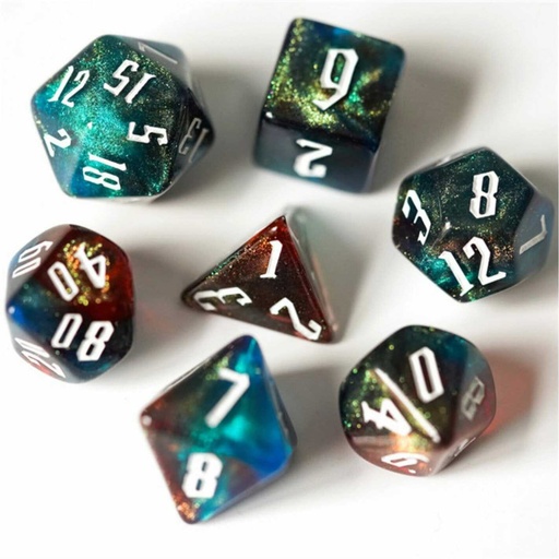 [FOM_1084] Foam Brain - Magician's Illusion RPG Dice Set