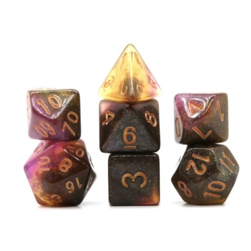 [FOM_1268] Foam Brain - Unknown Nebula RPG Dice Set